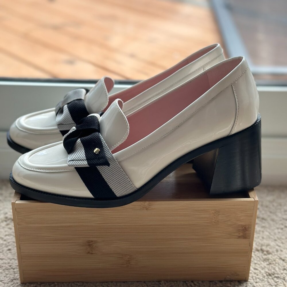 Kate Spade New York block heel loafers